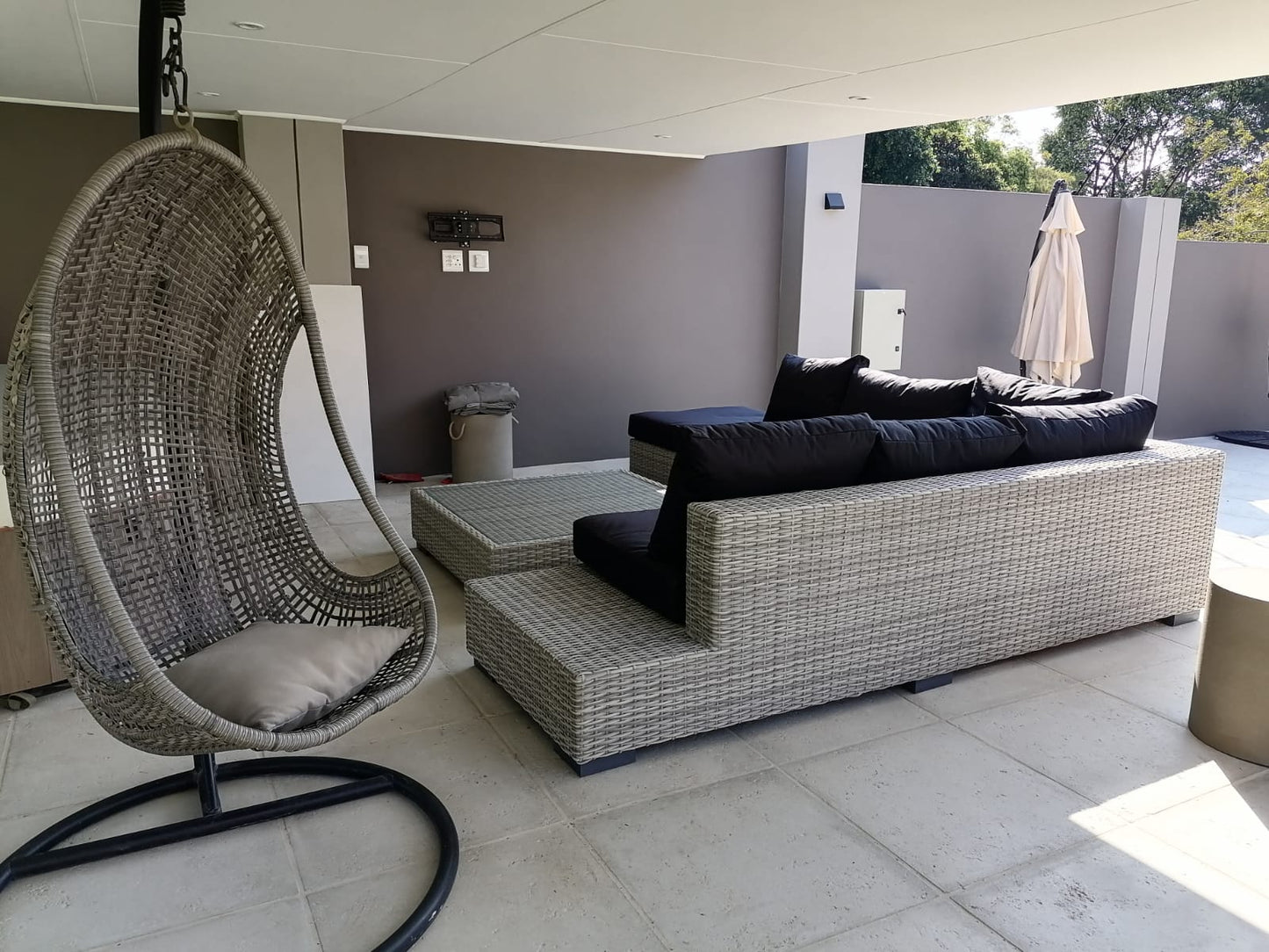 3 Piece L-shape Daybed Set