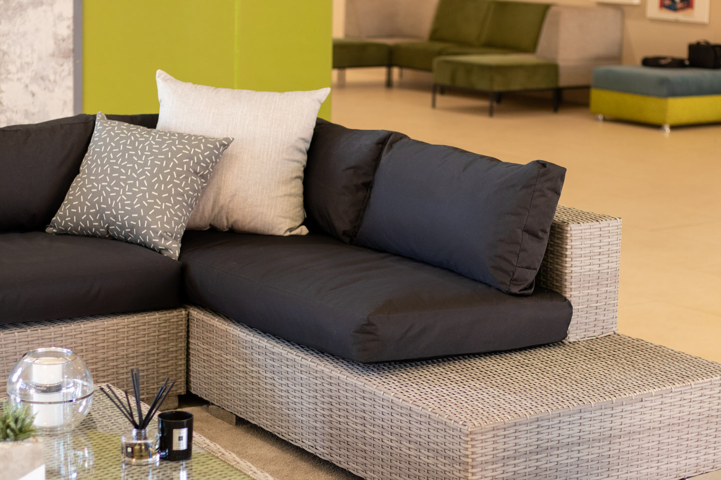 3 Piece L-shape Daybed Set