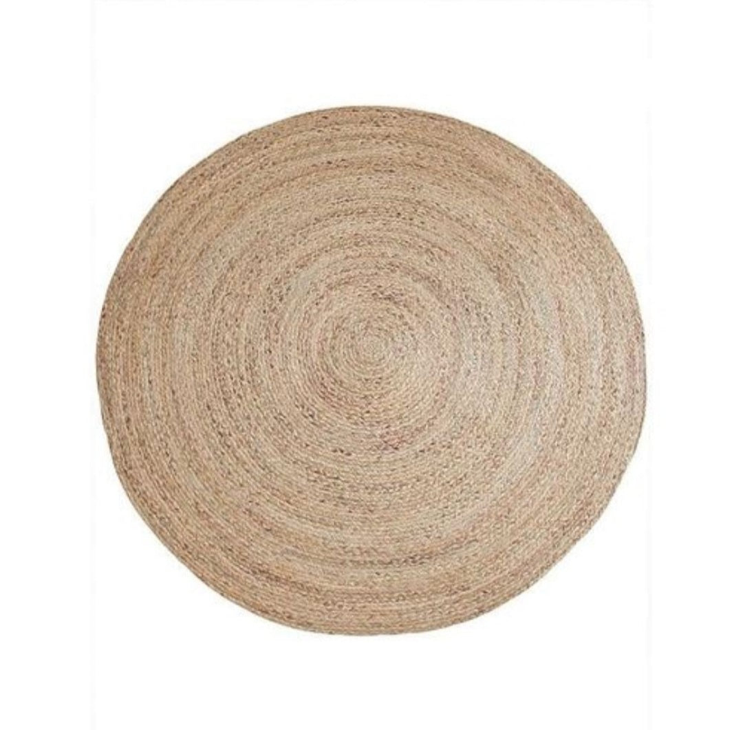 Ambesha Africa Round Natural Mat