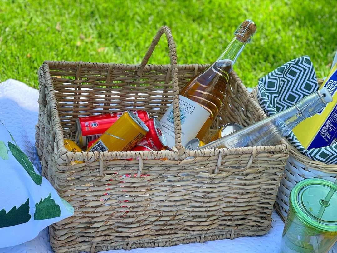 Ambesha Africa Woven Picnic Basket