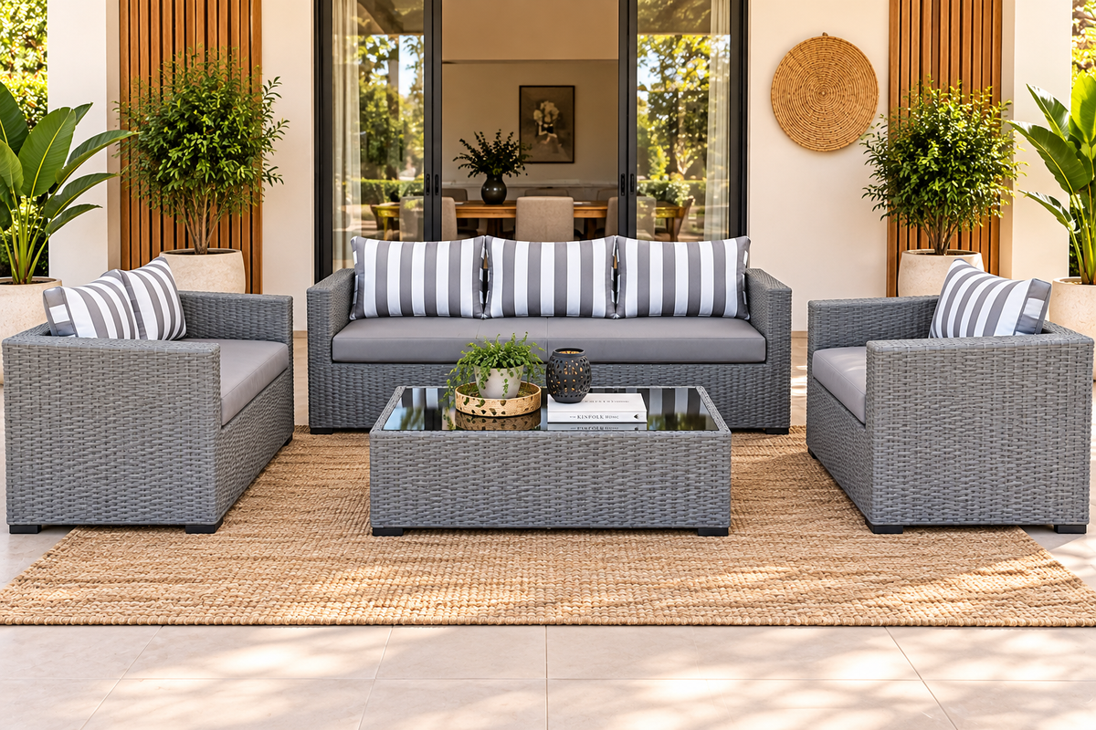 Ambesha Africa Classic 4-Piece Patio Set