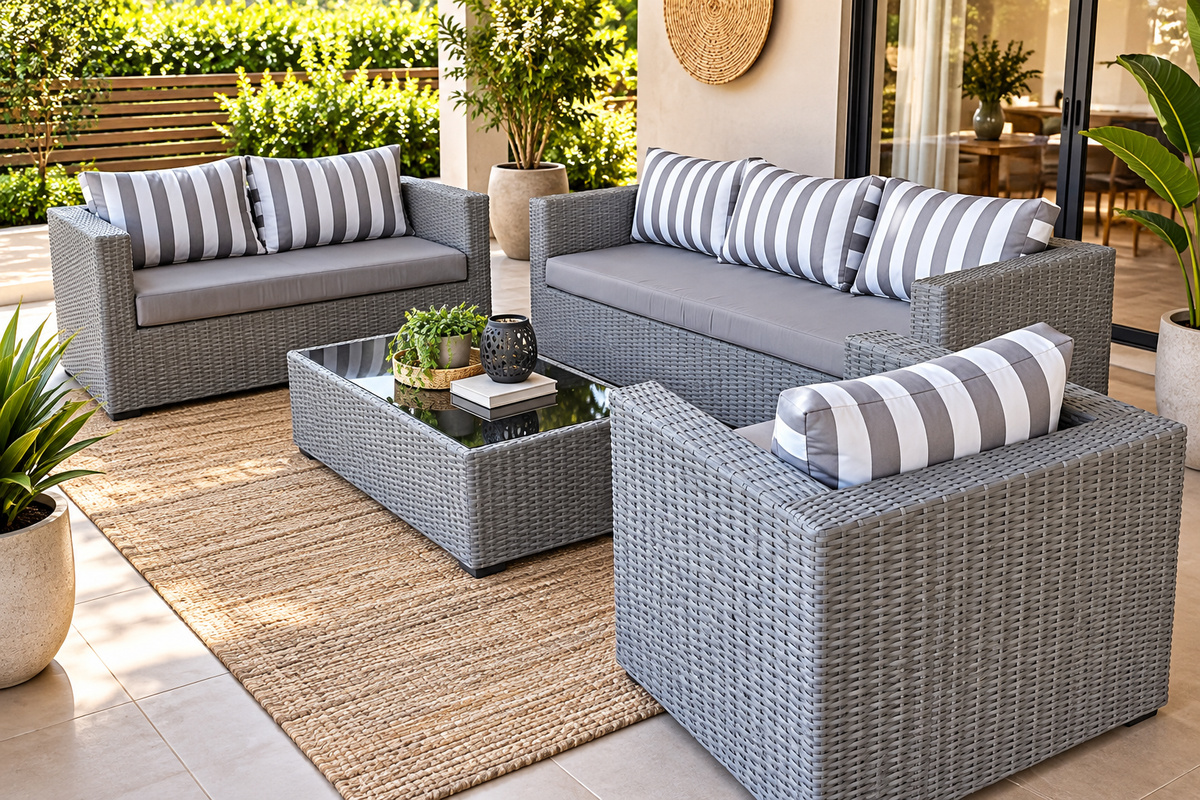 Ambesha Africa Classic 4-Piece Patio Set
