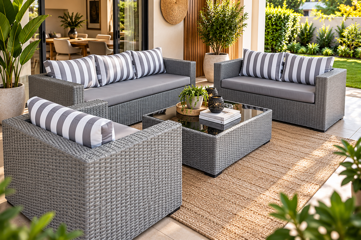 Ambesha Africa Classic 4-Piece Patio Set